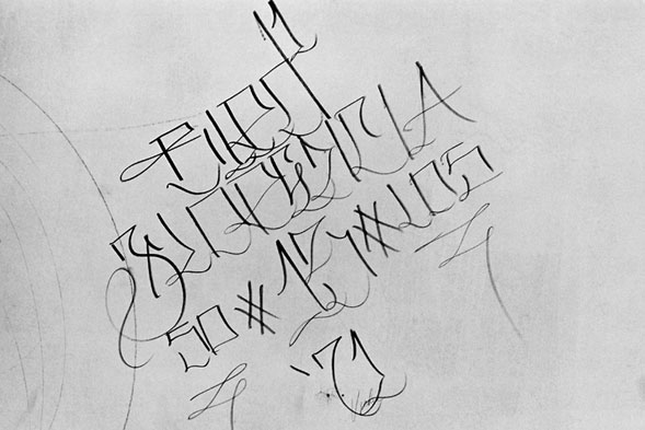 Cholo Writing Alphabet