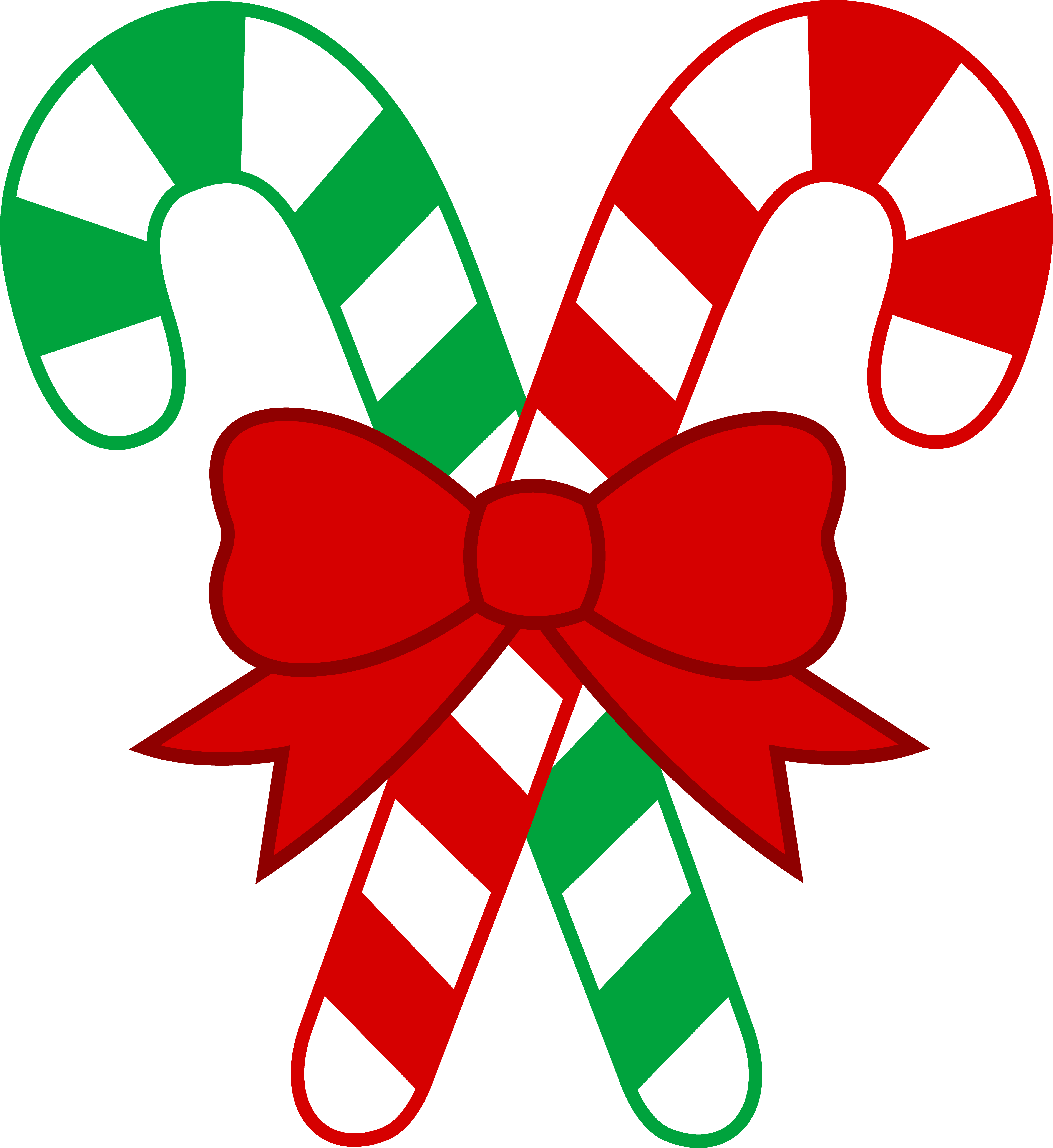 Christmas Candy Cane Clip Art Free