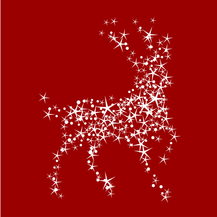 Christmas Reindeer Vector