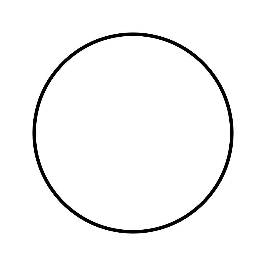 Circle Template 900 X 900