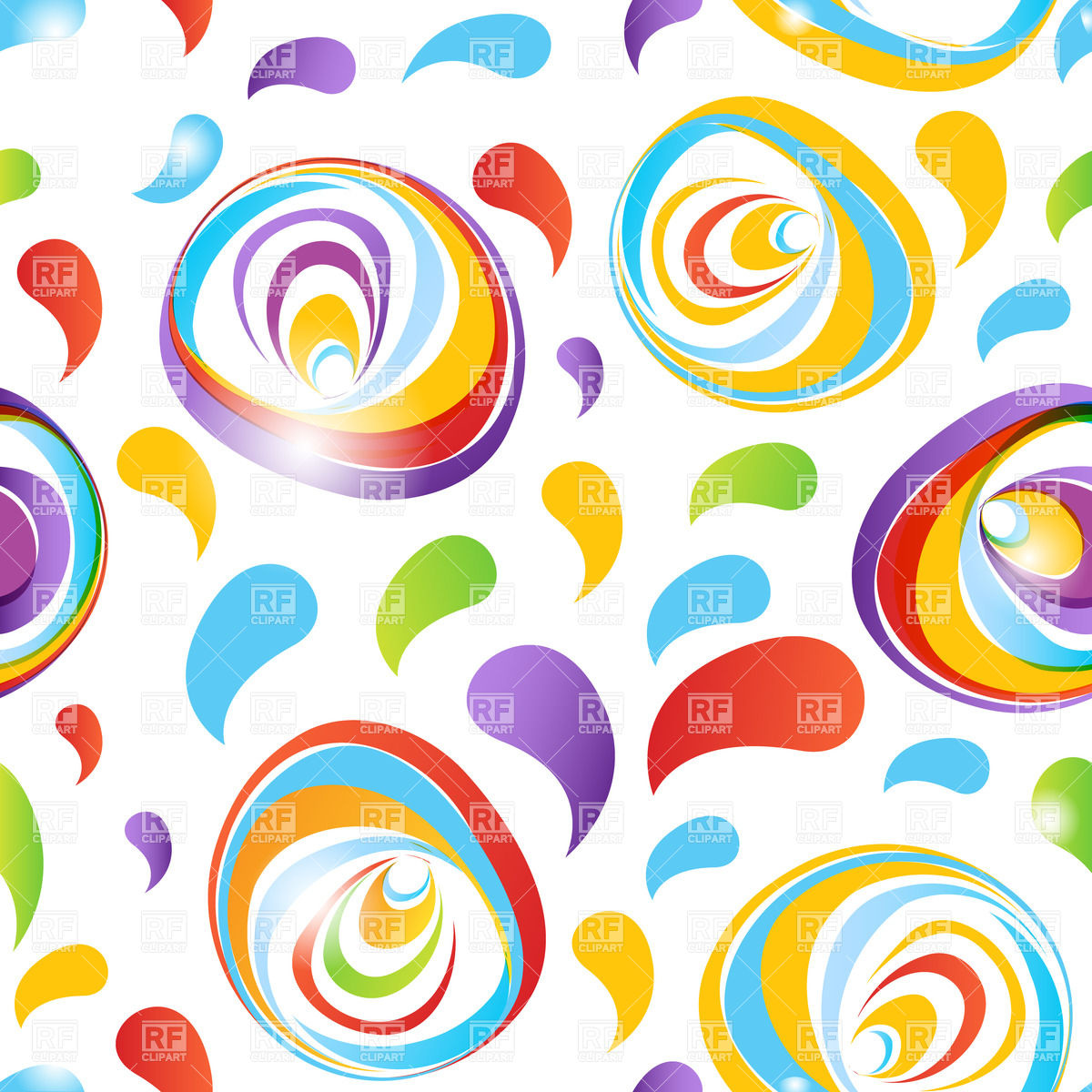 Colorful Abstract Flower Pattern Backgrounds Colorful Abstract Flower Pattern Backgrounds