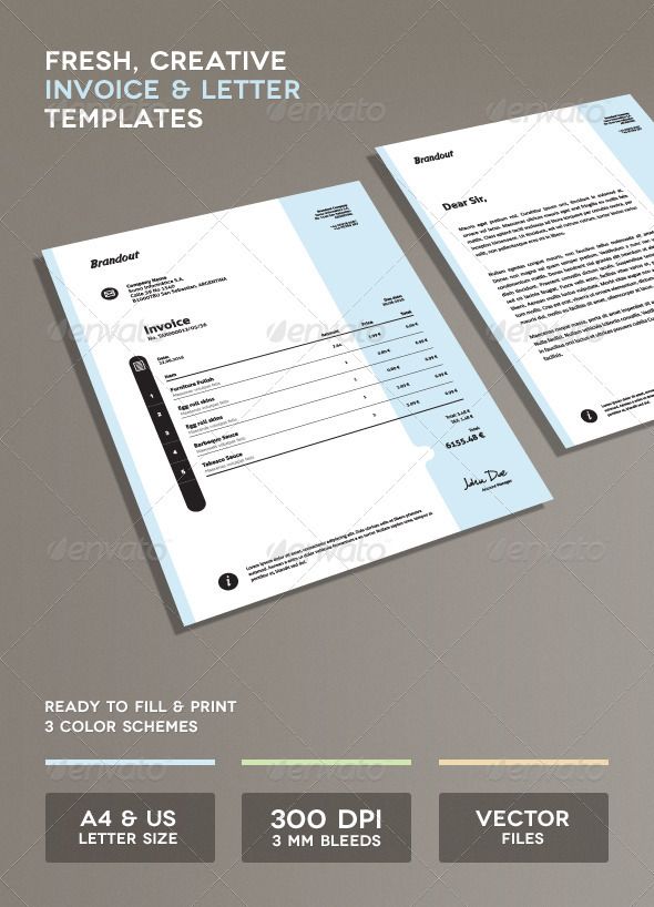 Cool Invoice Template