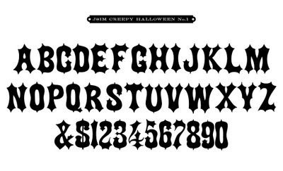 Creepy Halloween Fonts