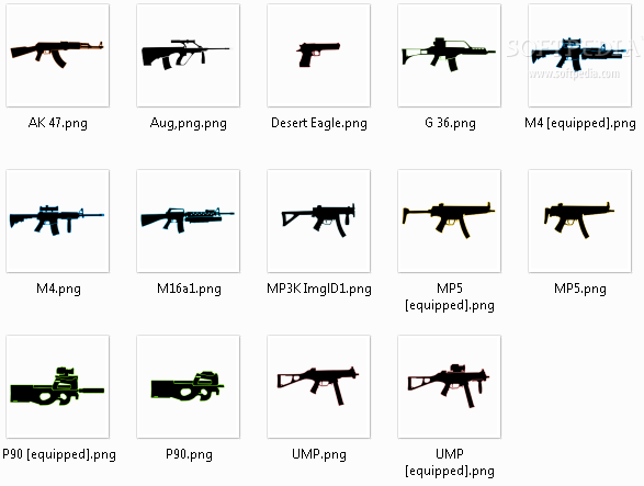 CS GO Weapons List