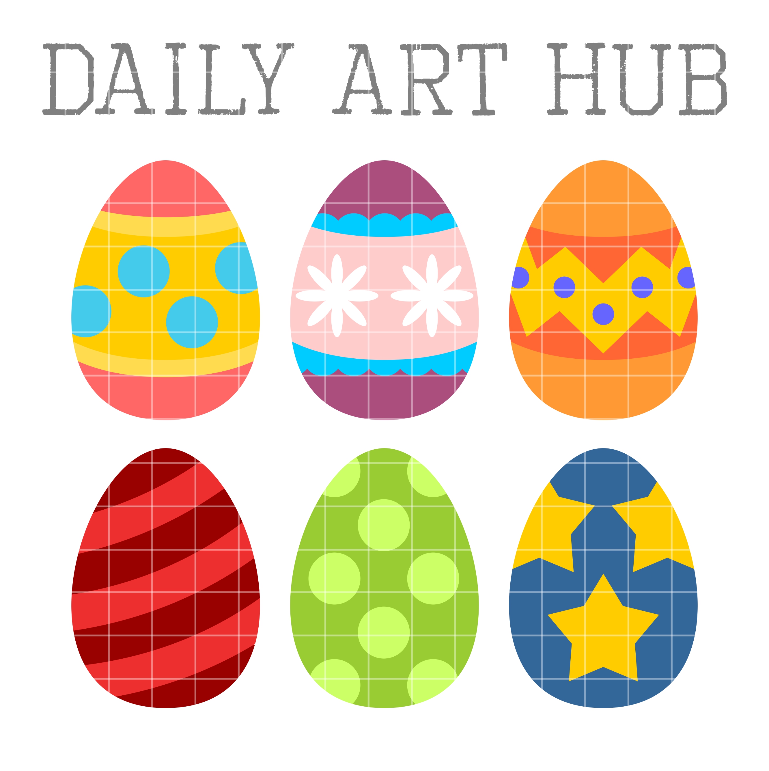 Cute Easter Egg Clip Art