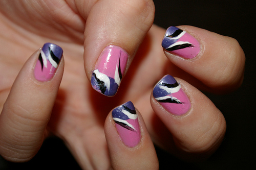 12 Nail Polish Designs For Beginners Images