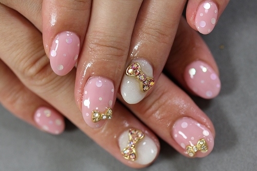 Cute Nail Designs with Bows Cute Nail Designs with Bows