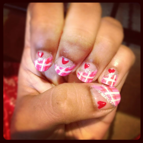 Cute Valentine Nail Designs for Teens