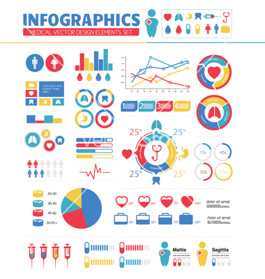 15 Medical Infographic Design Elements Images