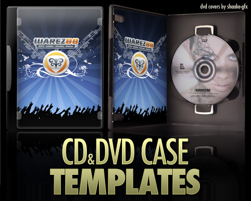 DVD Cover Template Photoshop