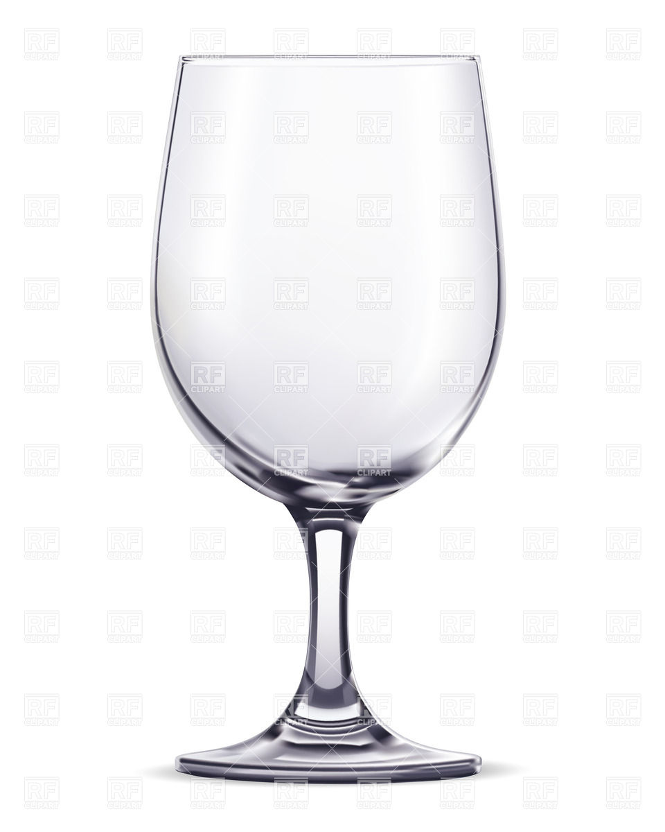 Empty Wine Glass Clip Art