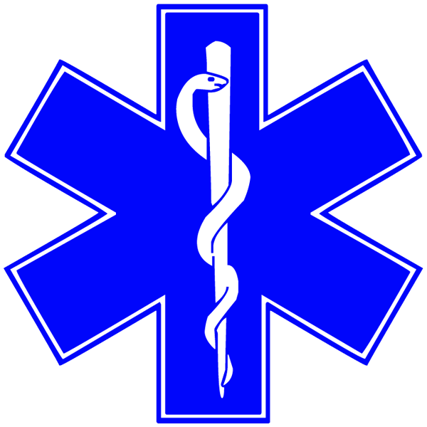 EMS Star of Life Symbol Clip Art