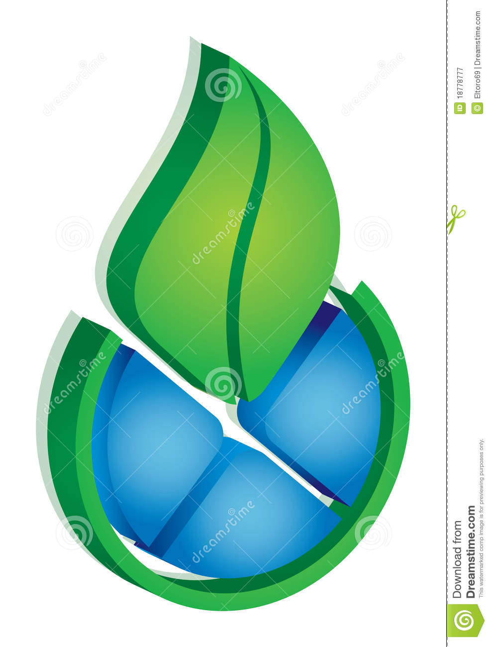 Environmental Leaf Icon