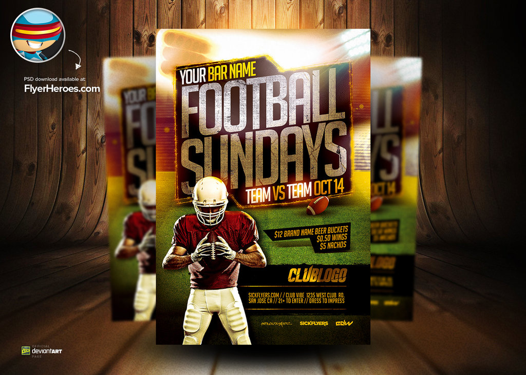 Football Flyer Templates