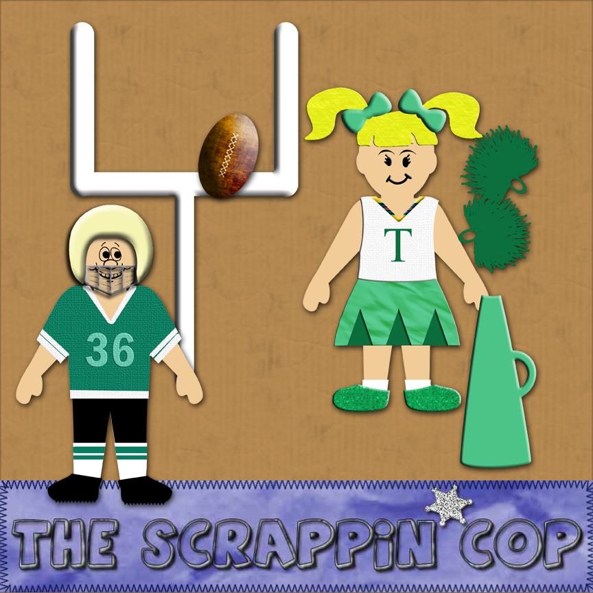 Football Paper Doll Template