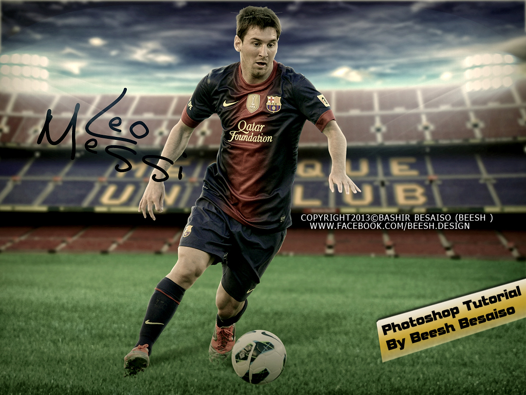 Football Photoshop Tutorial Football Photoshop Tutorial