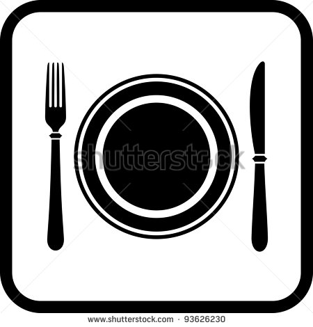 19 Knife And Fork Vector Icon Images