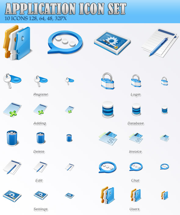 Free Application Icons