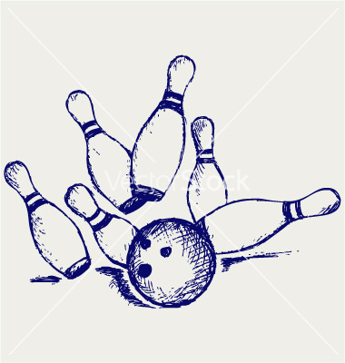 Free Bowling Vector Art