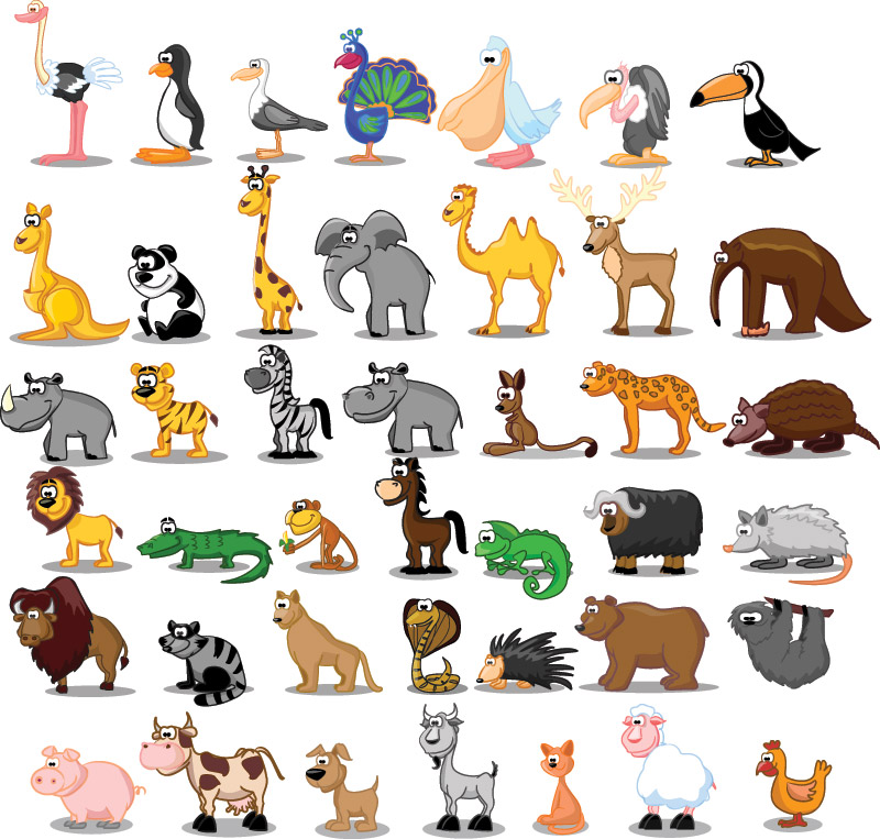 17 Animal Vector Files Images