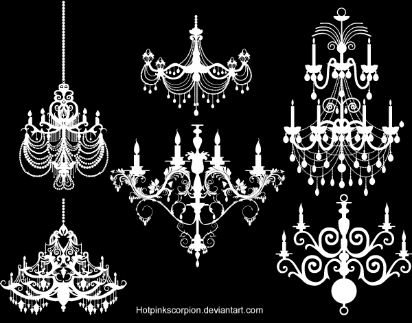 13 Chandelier Business Card Graphics Free Images