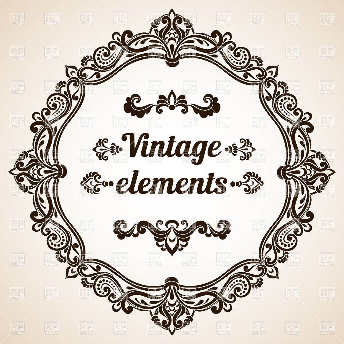 Free Ornate Vintage Frame Vector Free Ornate Vintage Frame Vector