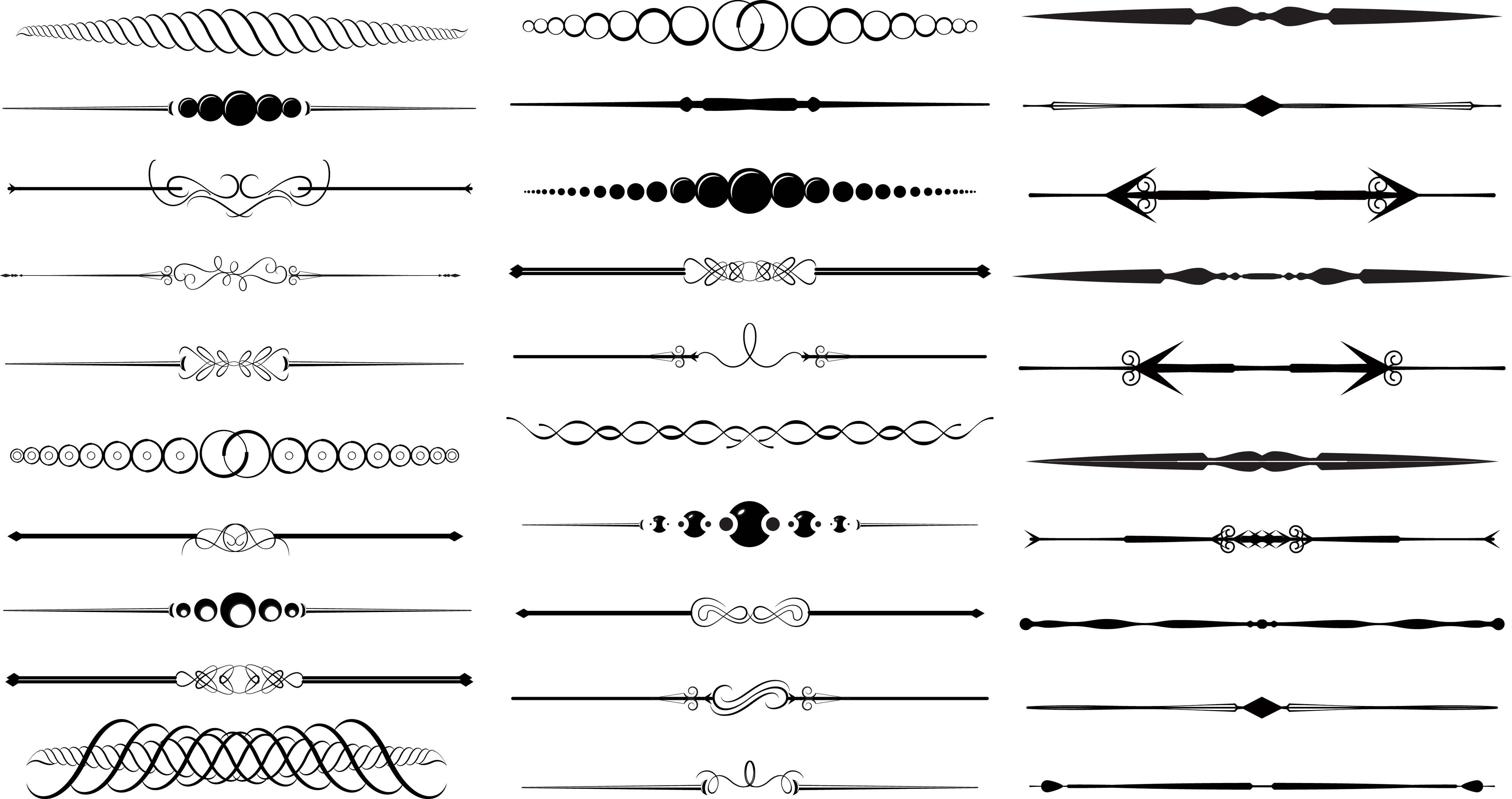 dividers clip art decorative free - photo #45