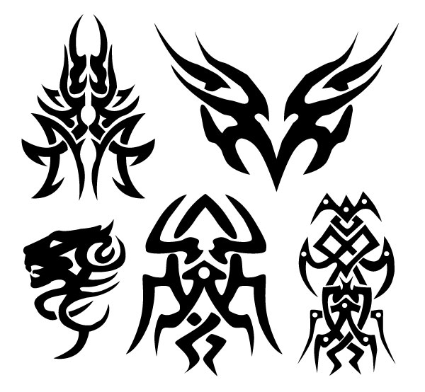 14 Free Tribal Vector Graphics Images