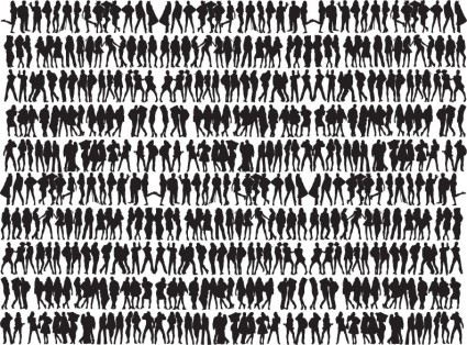 Free Vector People Silhouettes