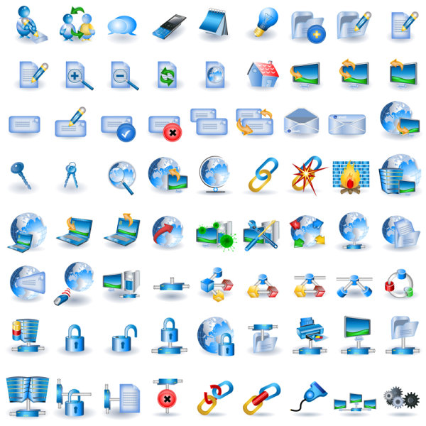 Free Vector Technology Icons Free Vector Technology Icons