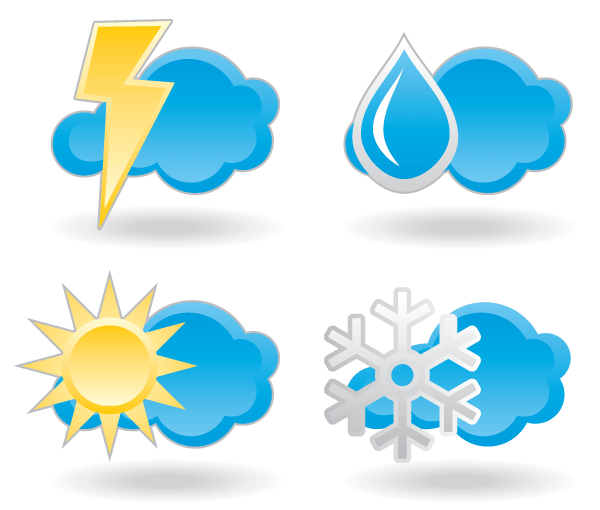 Free Vector Weather Icons