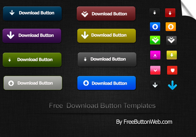 Free Web Design Buttons Download