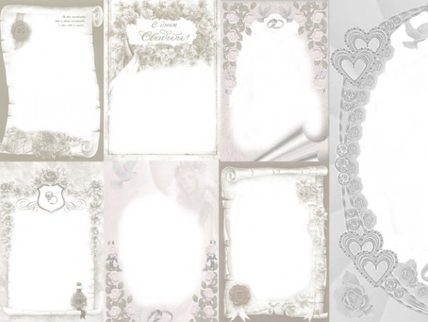 Free Wedding Frame Templates