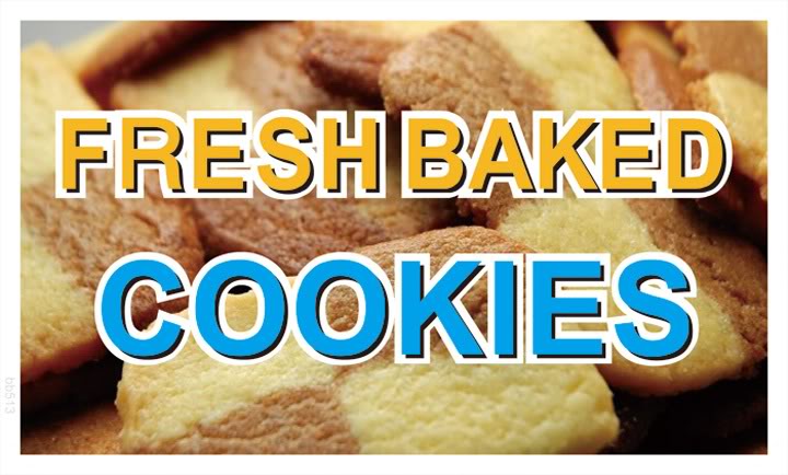 Fresh-Baked Cookies Sign