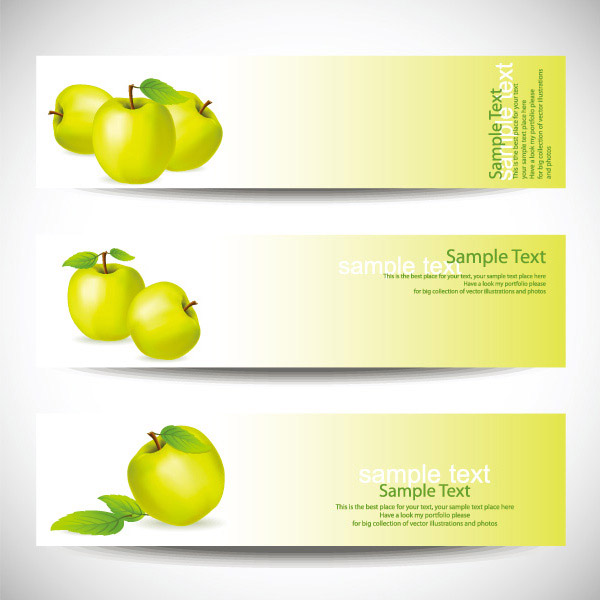 Fruit Banner Border Fruit Banner Border