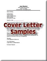 General Resume Cover Letter Samples