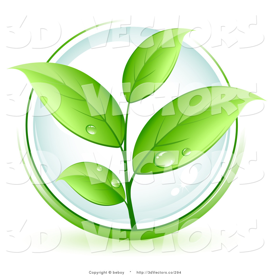 Green Leaf Plant Clip Art