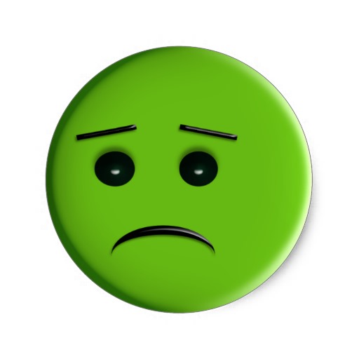 Green Smiley-Face Stickers Green Smiley-Face Stickers