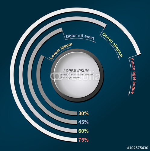 Half Circle Vector