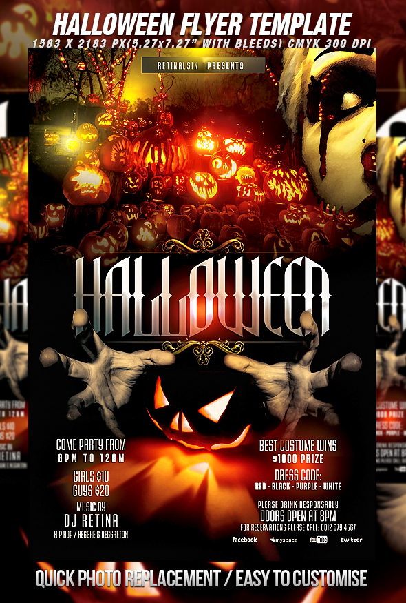 Halloween Flyer Templates Halloween Flyer Templates
