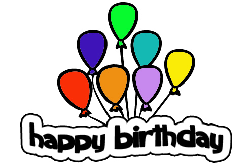 Happy Birthday Balloons Clip Art Free