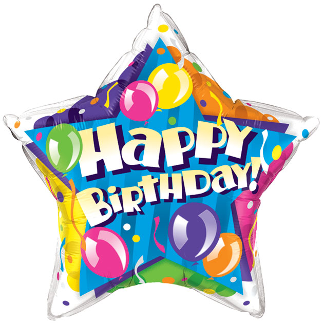 Happy Birthday Balloons Clip Art Free