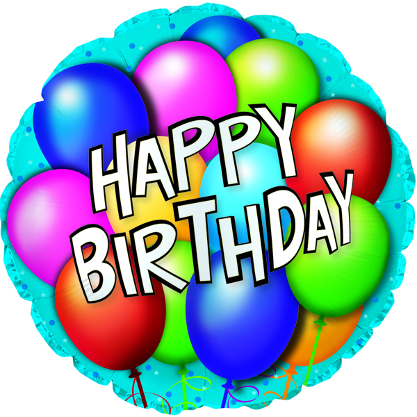 Happy Birthday with Balloons Happy Birthday with Balloons