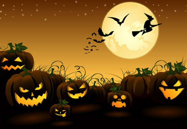 Happy Halloween Vector Free