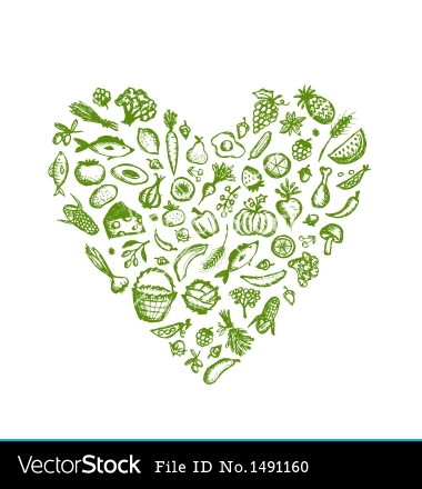 Heart Healthy Food Clip Art
