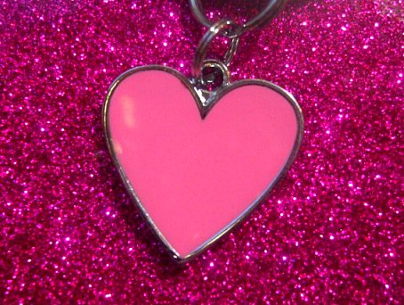 Heart Pink Victoria's Secret