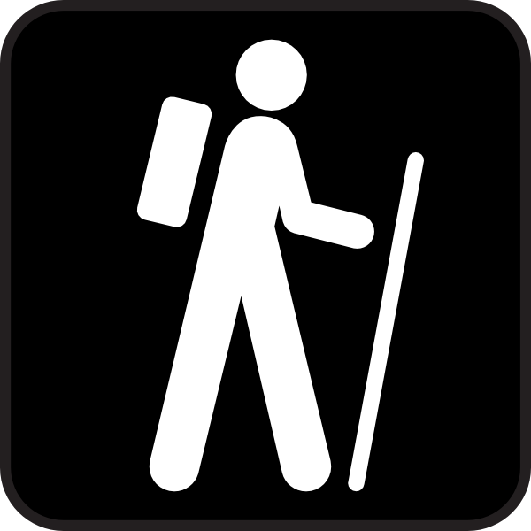 Hiking Symbol Clip Art