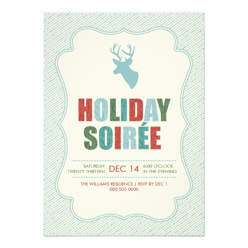 Holiday Party Invitation Templates