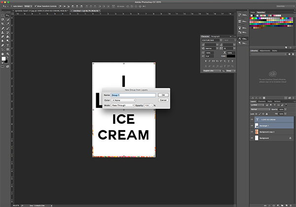 How to Make Text Transparent in Photoshop