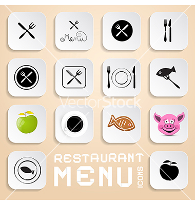 Icon Restaurant Menu Designs